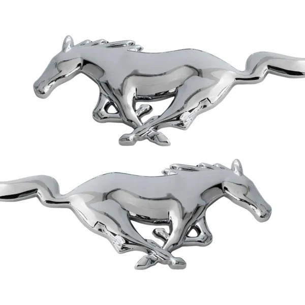 Ford Mustang emblem Pony - Silverkrom