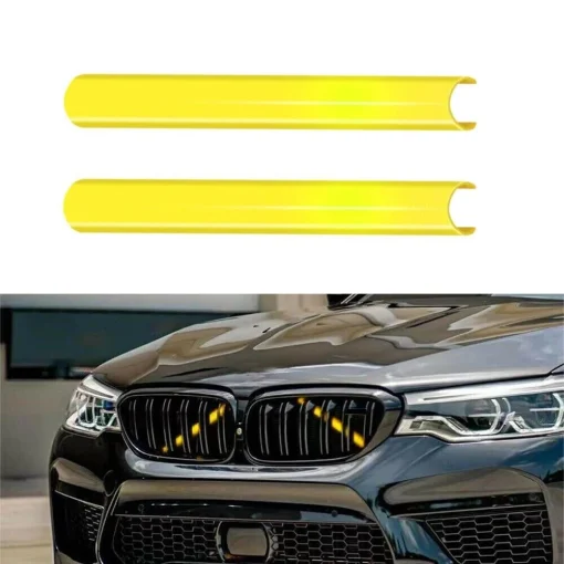 Front V-bar Dekor Bmw F10 F11 E60 E61 + Fler bilmodeller - GUL