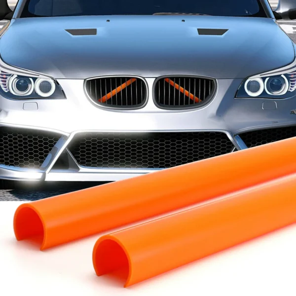 Front V-bar Dekor Bmw F10 F11 E60 E61 + Fler bilmodeller - ORANGE