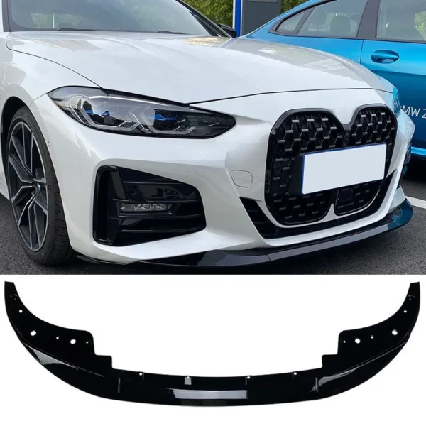 Frontläpp BMW 4-serien G22 / G23  Pianosvart