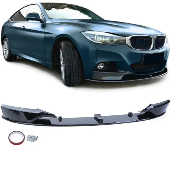 Frontläpp Bmw F34 GT M-sport Piano svart