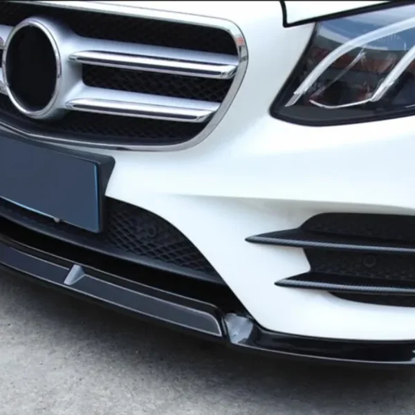 Frontläpp Mercedes W213 S213 Blanksvart