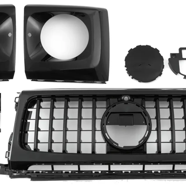 G-klass Panamericana grill svart GT LOOK W463