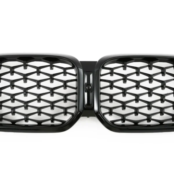 Blanksvart Grill Diamant BMW X3 G01, X4 G02 år 21-