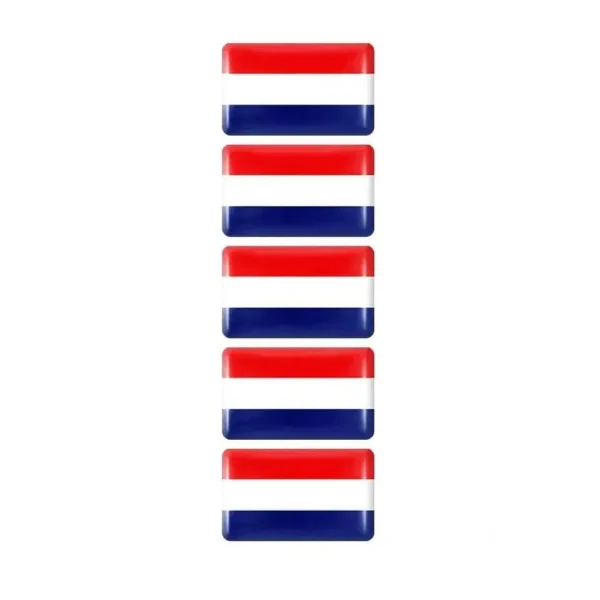 Holland flaggan emblem 5-pack Netherlands