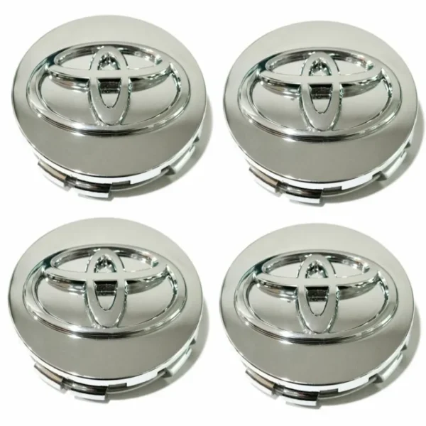 Centrumkåpor Toyota i Krom 62mm 4-Pack
