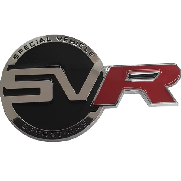 SVR Emblem Jaguar Range Rover 13cm