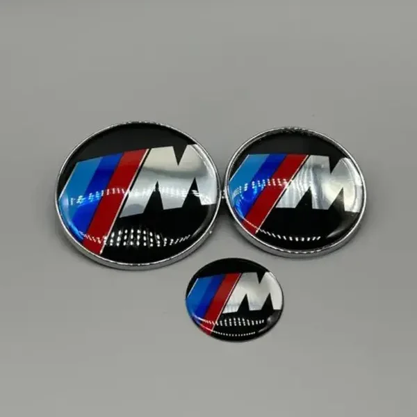 BMW Emblem 3-Pack M Stil