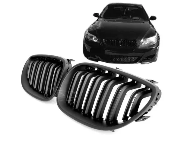 Matt Grill BMW E60 E61 Njurar (Dubbel ribb)