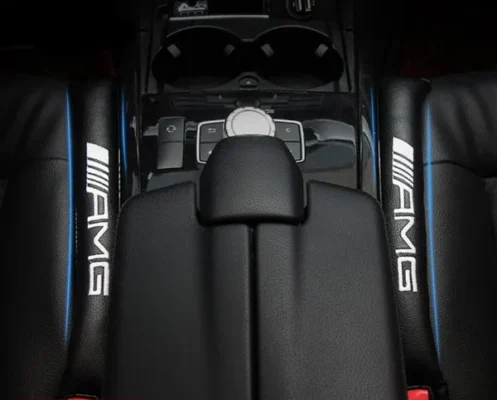 Mercedes AMG Drop Stop Kuddar läder look