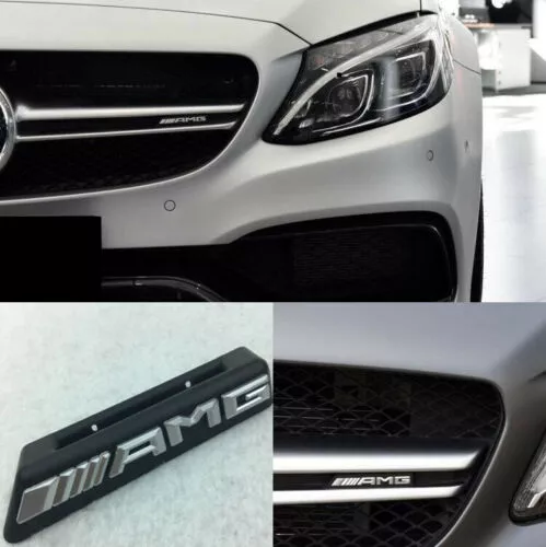 Mercedes AMG grill logga grill emblem liten modell