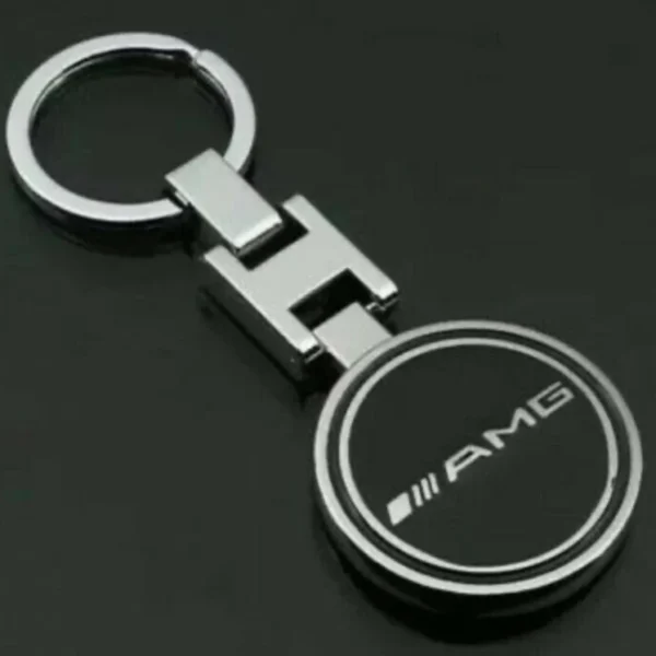 Mercedes AMG nyckelring svart i metall