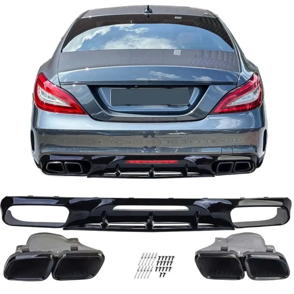Mercedes-Benz Cls diffuser W218 AMG C218