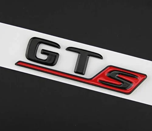 Mercedes-Benz GTS emblem modellbeteckning
