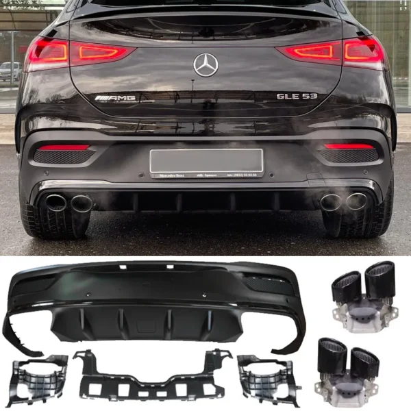 Mercedes-Benz Gle53 Diffusor C167 Coupe 21+