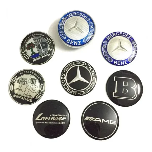Mercedes Benz Ratt emblem 52mm