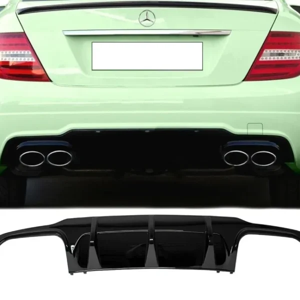 Mercedes-Benz W204 AMG-look Diffuser C204