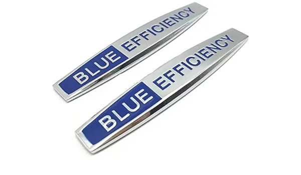 Mercedes-Benz emblem Blue Efficiency emblem (2-Pack)