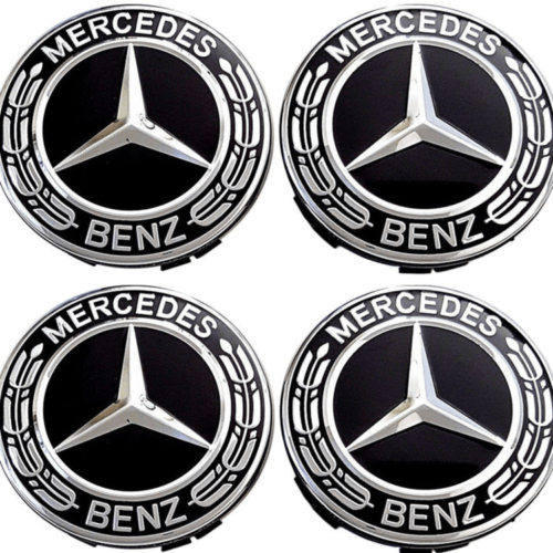 Centrumkåpor Mercedes-Benz navkåpor 75mm