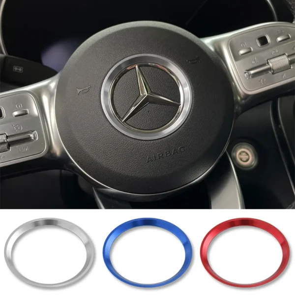 Mercedes-Benz ratt ring 57mm olika färger