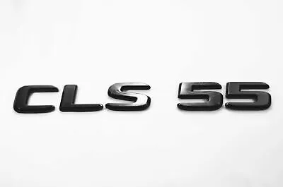 Mercedes Cls55 emblem Svart / Krom