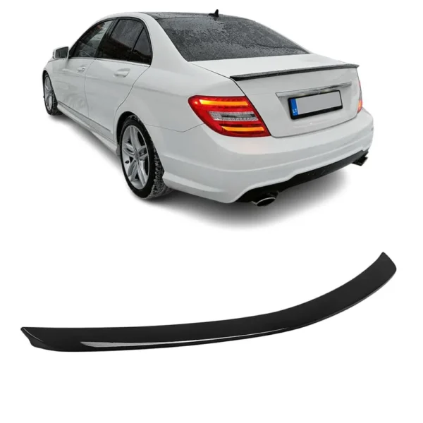 Mercedes W204 AMG C63 vinge Pianosvart