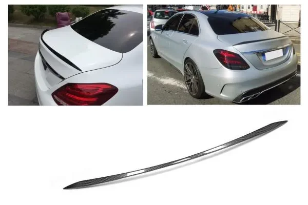 Mercedes W205 vinge Kolfiber optik
