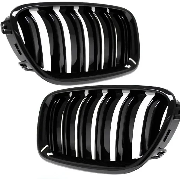 Njurar grill BMW F10 F11 M5-design (Dubbelribb)
