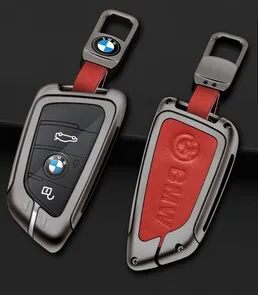 Nyckelfodral BMW G-Serie Nyckelring Röd