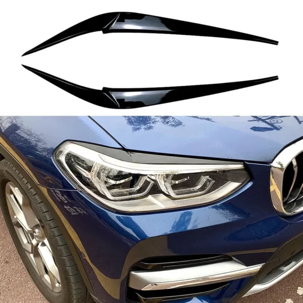 Ögonlock BMW X3 X4 Blanksvart G01 G02 F98