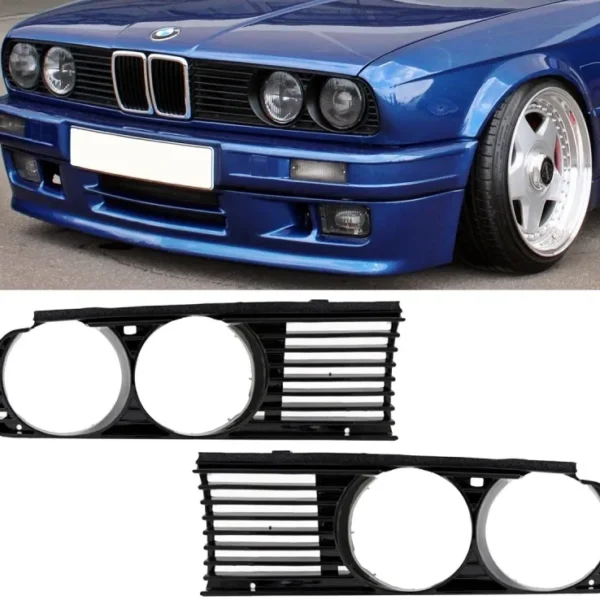Ögonlock Bmw e30 Blanksvart