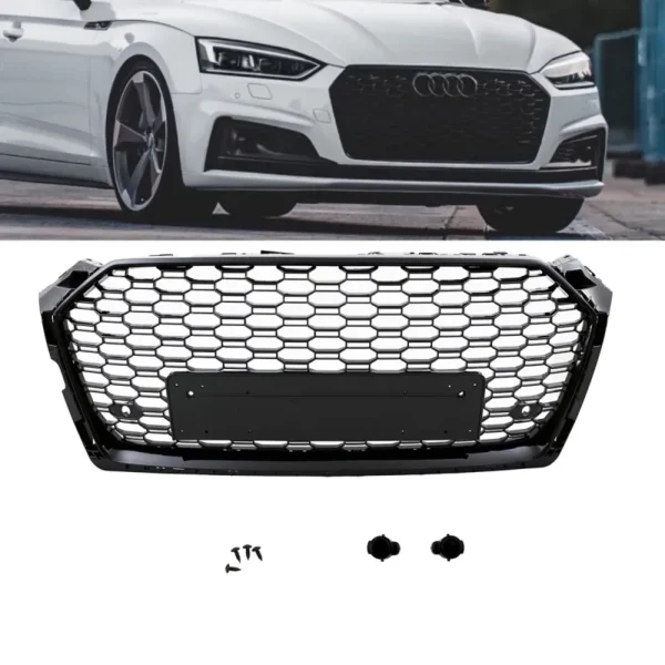 RS5 Honeycomb grill till Audi A5 S5 B9