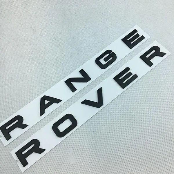 Range Rover emblem motorhuv / bagagelucka - Matt svart