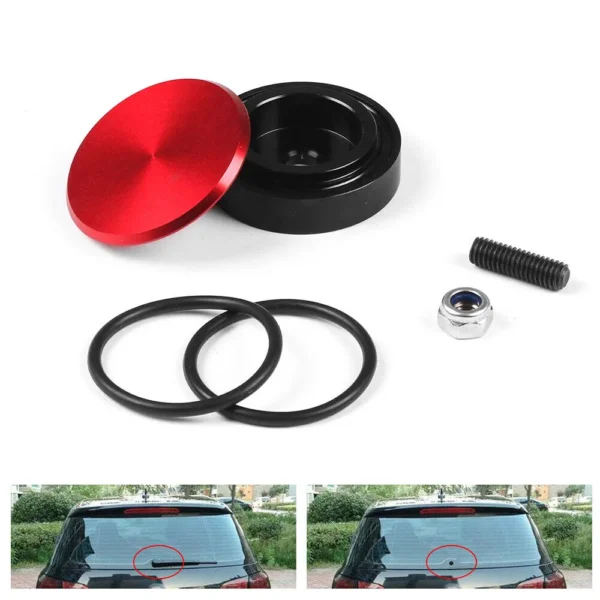 Wiper Delete Kit Aluminum Röd