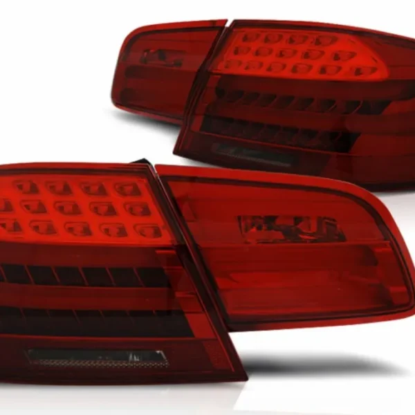 Röktonade LED Baklampor Bmw e92 LCI-look 06-09