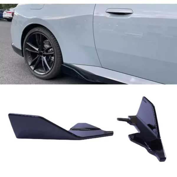 Sideskirts Bmw G42 2-serie 2022+ (Blanksvarta)