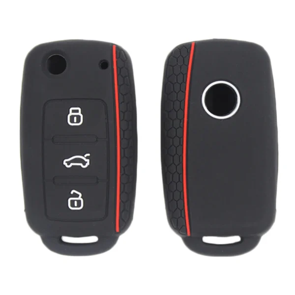 Silikon Nyckel Fodral till Volkswagen Seat Skoda