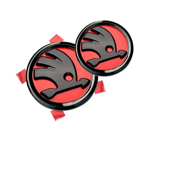 Skoda emblem Front och baklucka