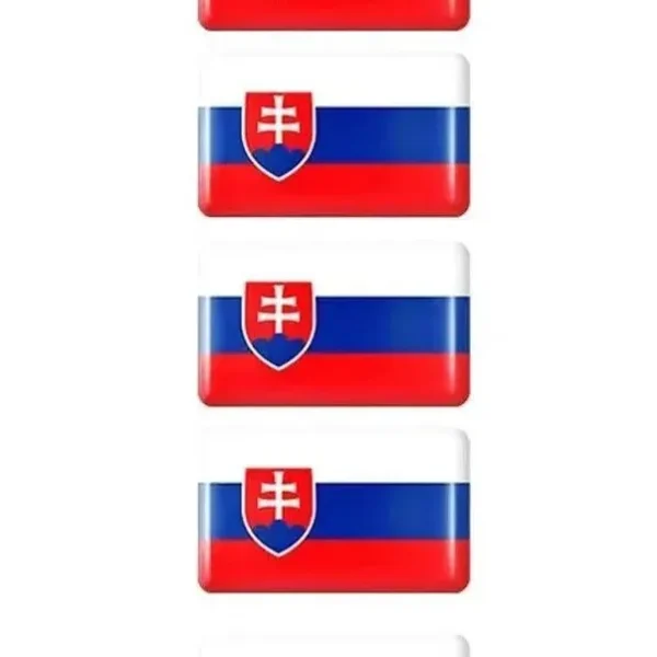 Emblem Slovakien Logga 5-Pack