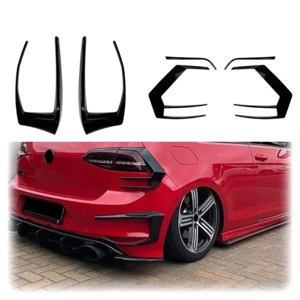 Bakre Splitter Kit Golf MK 7 GTI GTD (13-16)