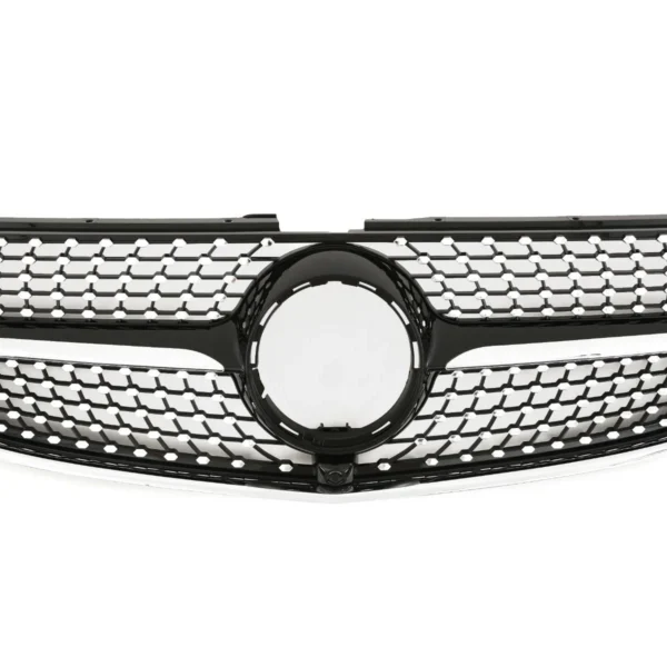 Svart Grill Mercedes V-klass W447 Diamant 14-19