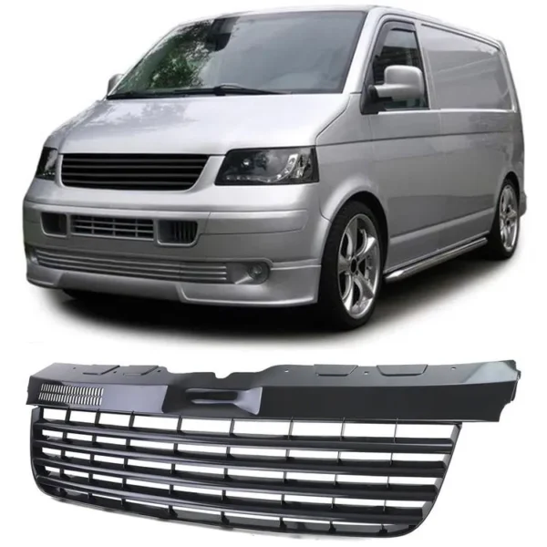 Svart Grill till VW Transporter T5 03-09