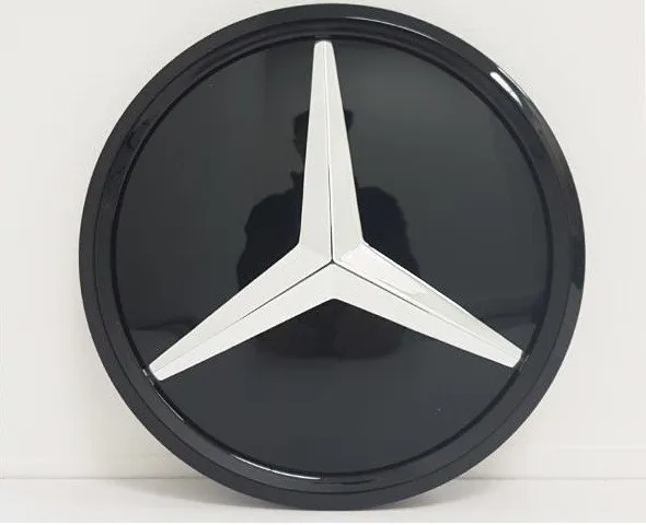Svart Mercedes-Benz stjärna W213 till Grill W177