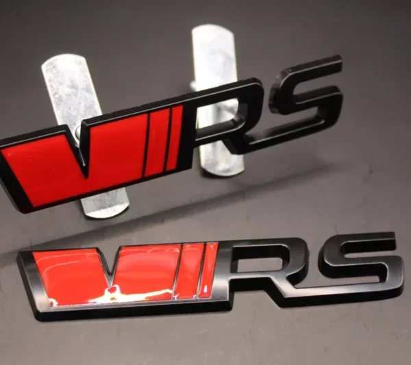 Emblem Skoda Svart VRS Grill