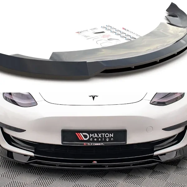 Tesla Frontspoiler Model 3 Maxton Design V.3