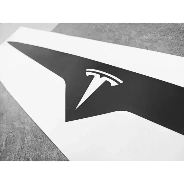 Tesla modell 3 dekal Logo 4D till grill