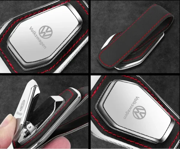 Glasögonhållare Volkswagen Läder Solglasögon