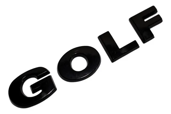 Volkswagen Golf Modellbeteckning Svart