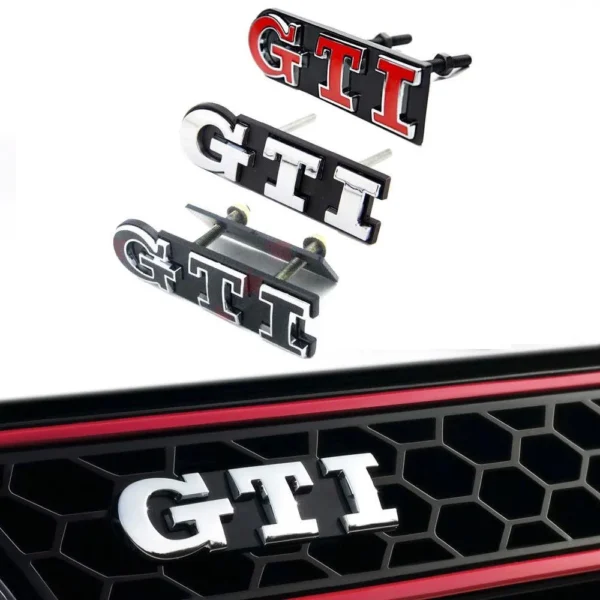 Volkswagen Gti emblem till grill
