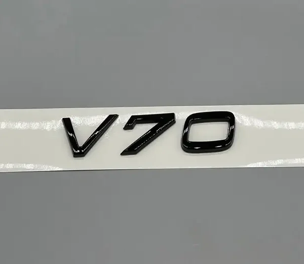 Volvo emblem V70 blanksvart